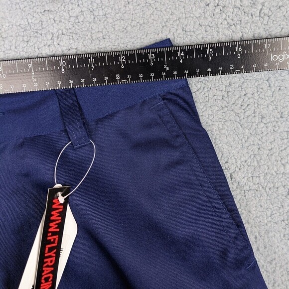 Fly Racing Shorts Men's 28 Navy Standard Pilot 9.5" Inseam Premium MTB Cycling - Picture 3 of 8